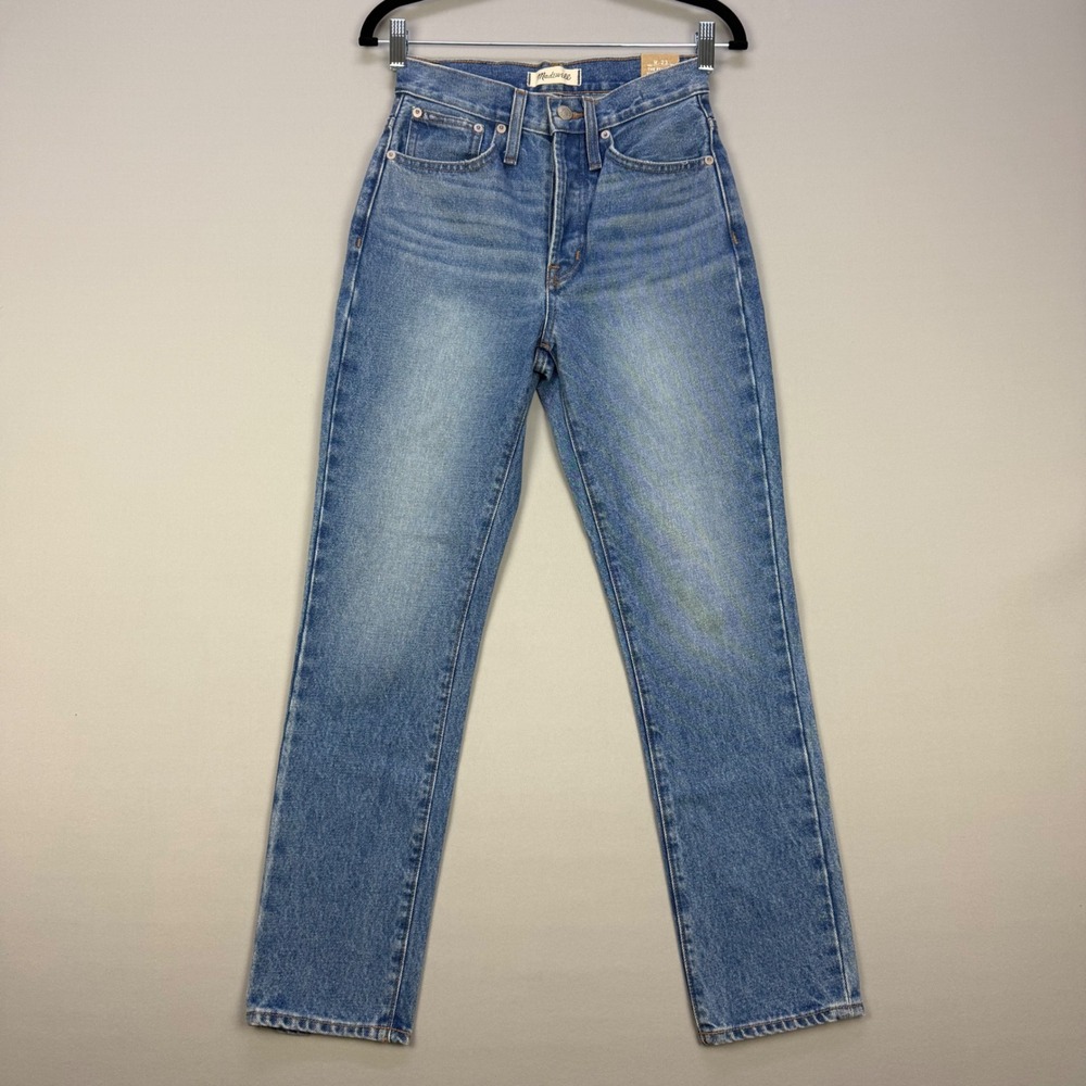 NWT Madewell The Perfect Vintage Jean 90s High Rise Button Fly Cormie Wash W23